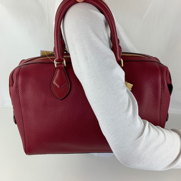 New Michael Kors Grayson Leather Satchel - Picture 3 of 8